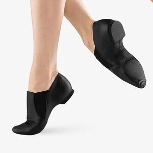 Bloch Kids Jazz Shoes Elastabootie, Black, Size 1.5